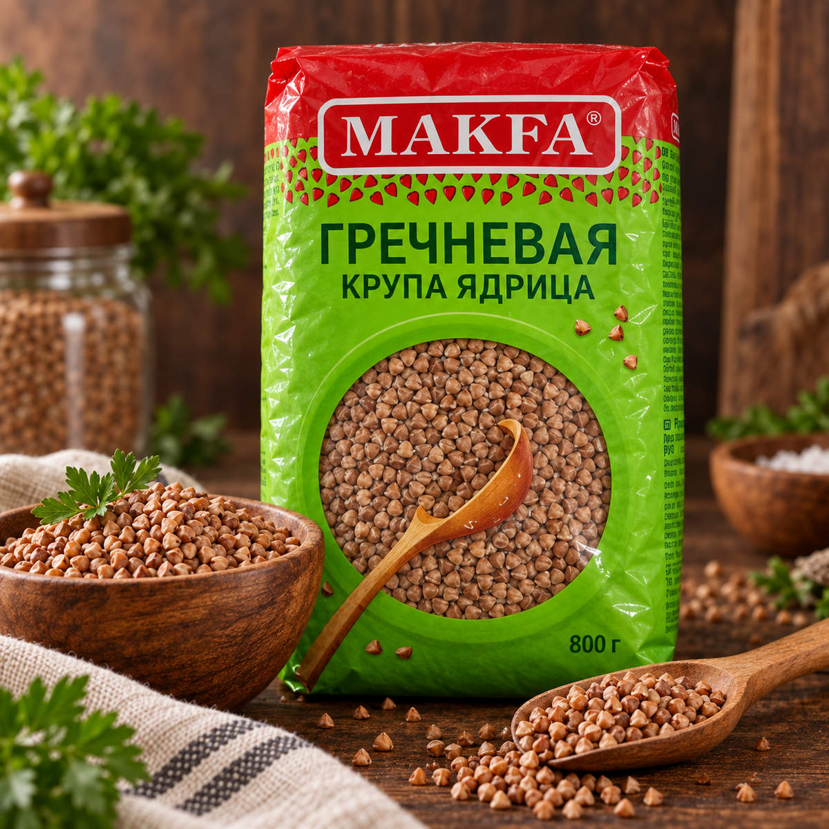 Makfa Peeled Buckwheat 800 g