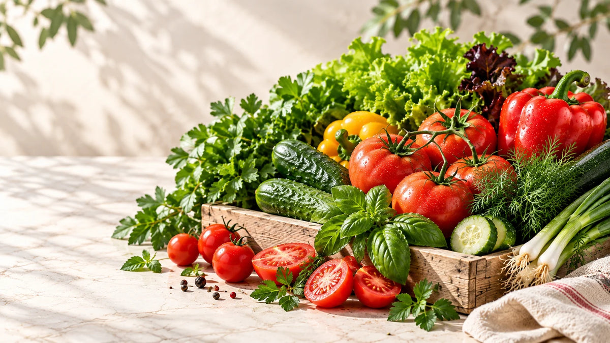SEZON Vegetables and Herbs category