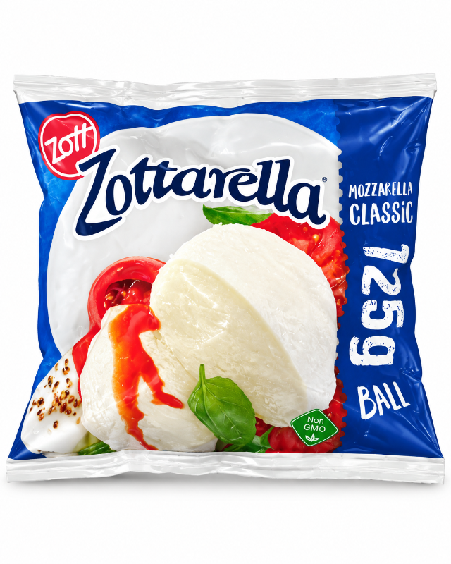 Zott Zottarella Classic Mozzarella Ball 125 g