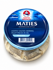 Santa Bremor Herring Fillet Original in Oil 250 g
